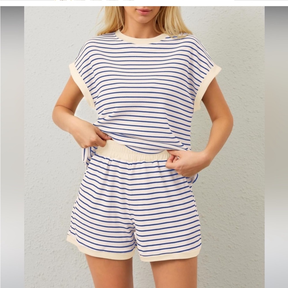 Striped Lounge Set